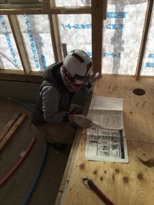 長泉町新築 設備図面確認中