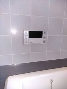 給湯器交換　浴室リモコン　裾野市今里