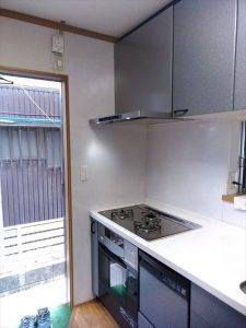 沼津市レンジフード交換 クリナップ洗エール