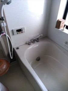 裾野市石油給湯器交換 ノーリツ 浴室リモコン