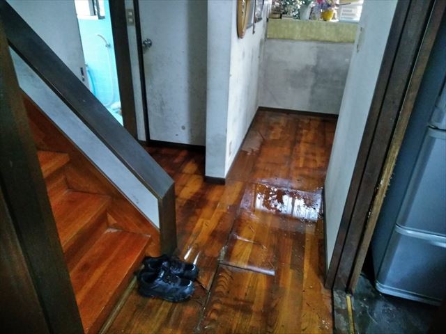 伊豆の国市台風で浸水した我が家をリフォームしてより快適に!!