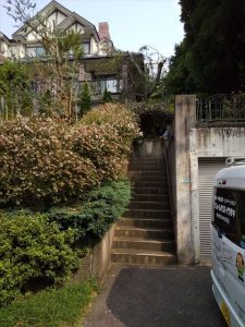 西熱海現場階段