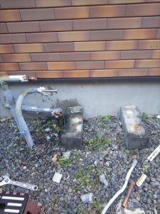 パーパス給湯器取外