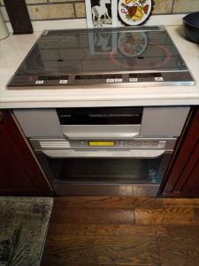 沼津市でIHとオーブンを交換させていただきました