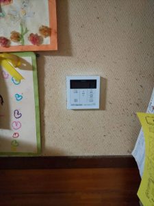 沼津市　リンナイ給湯器交換　リモコン