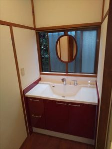 沼津市　水廻りリフレッシュ　洗面台