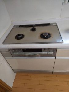 沼津市　ガスコンロ交換