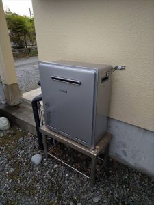 沼津市でリンナイ製エコジョーズ給湯器に交換