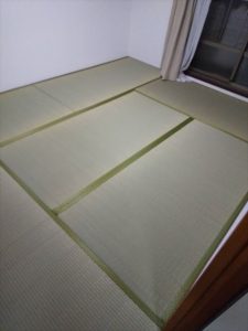三島市 アパート畳表替え