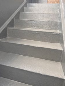 沼津市 アパート階段塗装