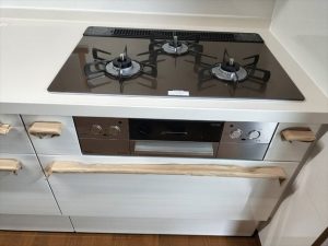沼津市 キッチンリフォーム ビルトインコンロ