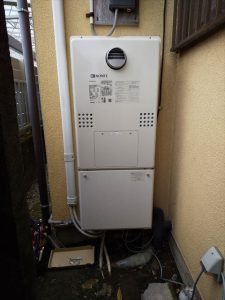長泉町　ノーリツ浴室暖房付エコジョーズ給湯器交換