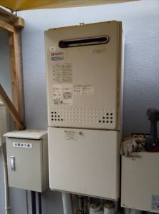 伊豆市でノーリツエコジョーズ給湯器の交換