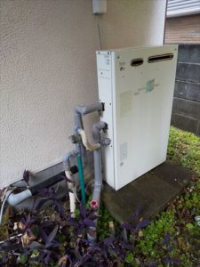 長泉町でノーリツエコジョーズ給湯器交換