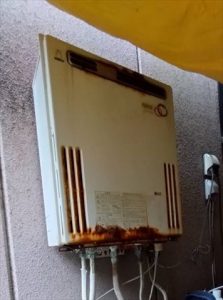沼津市でノーリツスタンダード フルオート給湯器交換