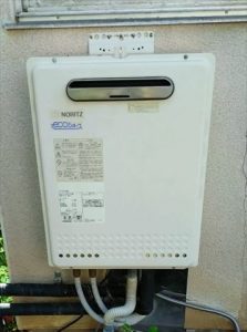 三島市でノーリツ給湯専用給湯器交換