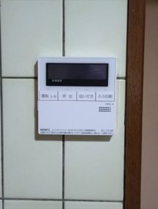 沼津市ノーリツ給湯器リモコン交換