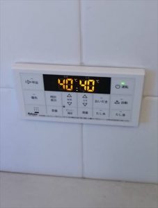 伊豆の国市　ノーリツ製給湯器 　浴室リモコン