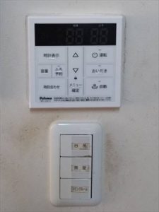 伊豆の国市　ノーリツ製給湯器 　台所リモコン