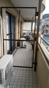 沼津市隔壁板施工中1