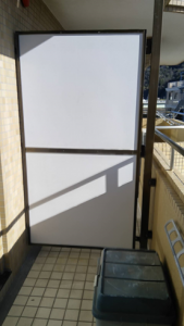 沼津市隔壁板施工後