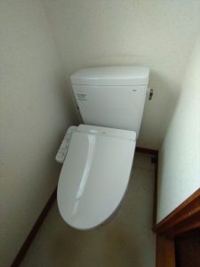 沼津市　TOTO「ピュアレストQR　BV2」でお手入れ簡単　トイレリフォーム