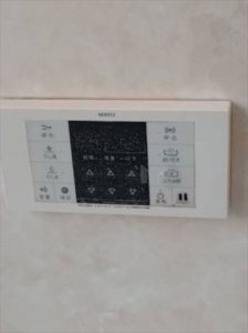 ノーリツ製　浴室給湯器リモコン