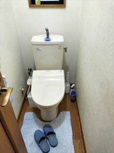 沼津市でTOTOピュアレストQRにトイレリフォーム