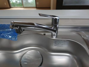 水栓はシングルレバーがオススメ