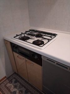 熱海市　ビルトインコンロ交換　