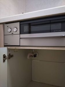 熱海市　パロマビルトインコンロ交換