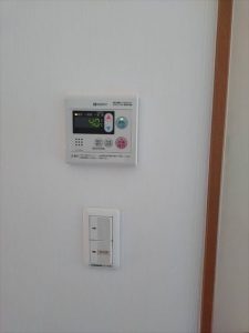 給湯器交換　浴室リモコン