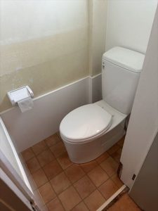 沼津市　トイレリフォーム　LIXILアメージュ