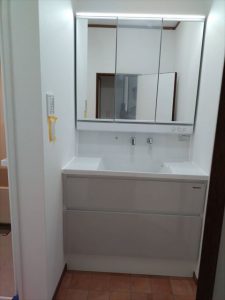 沼津市　洗面リフォーム　タカラスタンダード「ファミーユ」