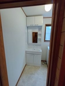 沼津市で コストパフォーマンス抜群の洗面化粧台タカラ「オンディーヌ」に