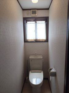 沼津市で快適トイレ空間TOTOピュアレストQR・アプリコット F1A