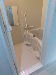 沼津市で単身向け賃貸マンションの全面改装　―浴室―