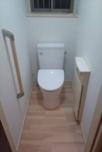 沼津市　毎日がちょっと快適に　TOTOピュアレストQRでトイレリフォーム