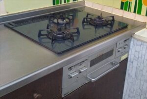 沼津市でビルトインガスコンロ交換