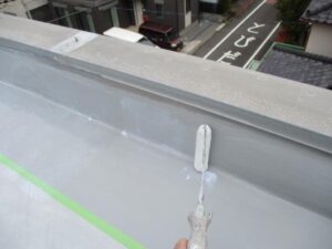 沼津市 雨漏り対策にもつながる笠木防水工事