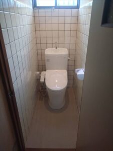 沼津市 和式から最新の洋式トイレへリフォーム