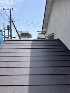長泉町 耐震補強工事 ガルバリウム鋼板葺き替え