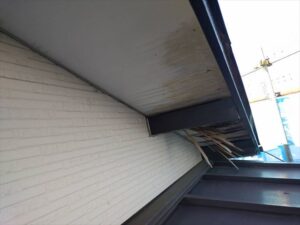 沼津市 破風板・軒天部分補修