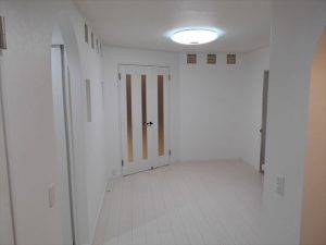 清水町リフォーム　洋間にNODA片開ドア
