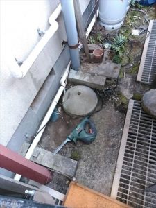 既設灯油ボイラー撤去　給湯器交換