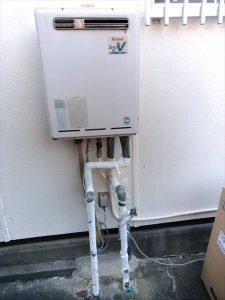 沼津市大平でノーリツ製給湯器に交換