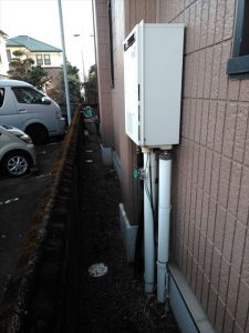 清水町　リンナイ給湯器交換