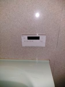 沼津市　浴室リモコン　給湯器の交換