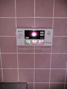富士市　給湯器交換　ノーリツ浴室リモコン