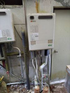 函南町平井でノーリツ製エコジョーズ給湯器に交換